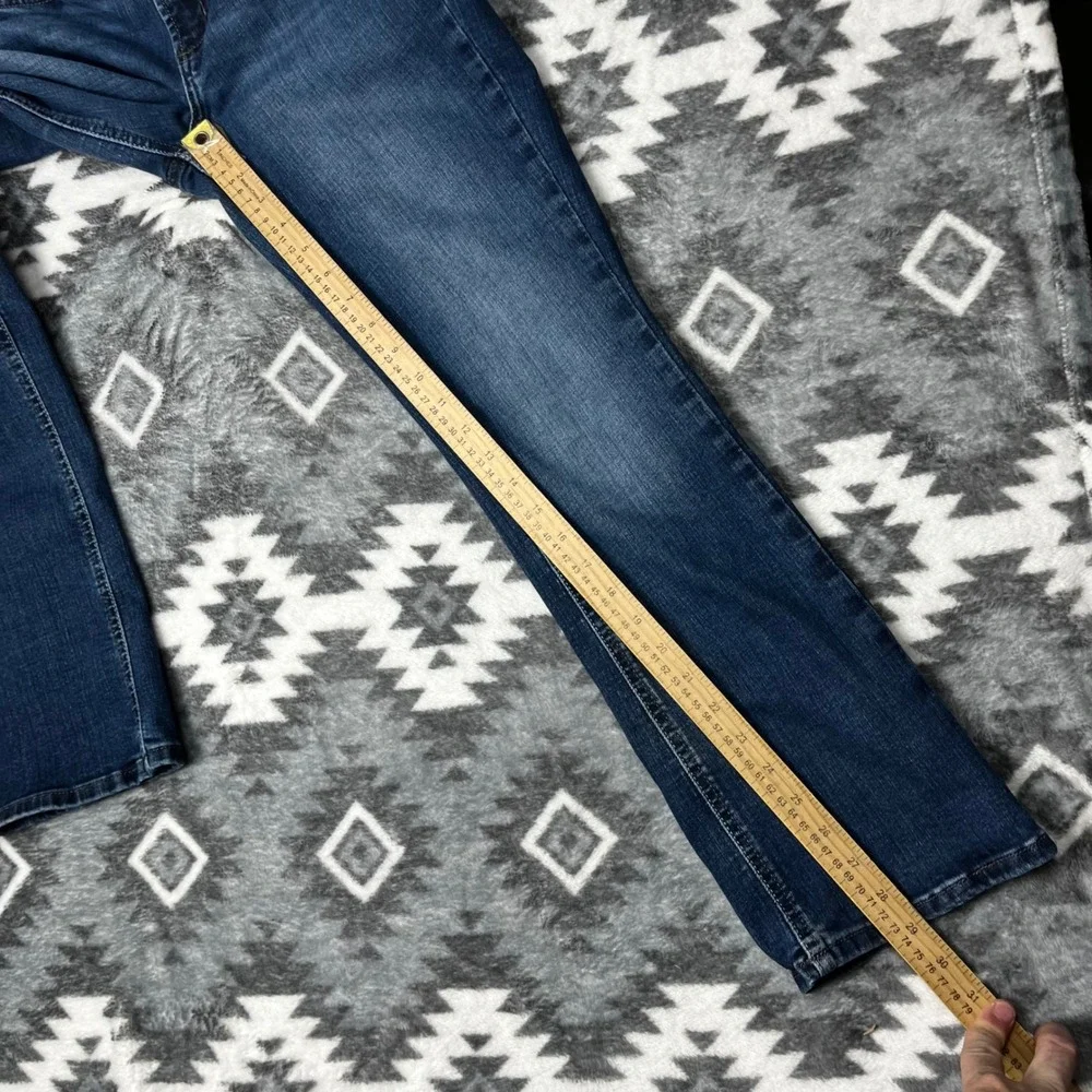Silver Jeans Co Elyse Slim Bootcut Jeans Dark Wash Blue W28 L31 L03601EAE366